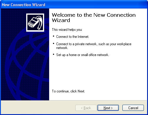 Connection Wizard